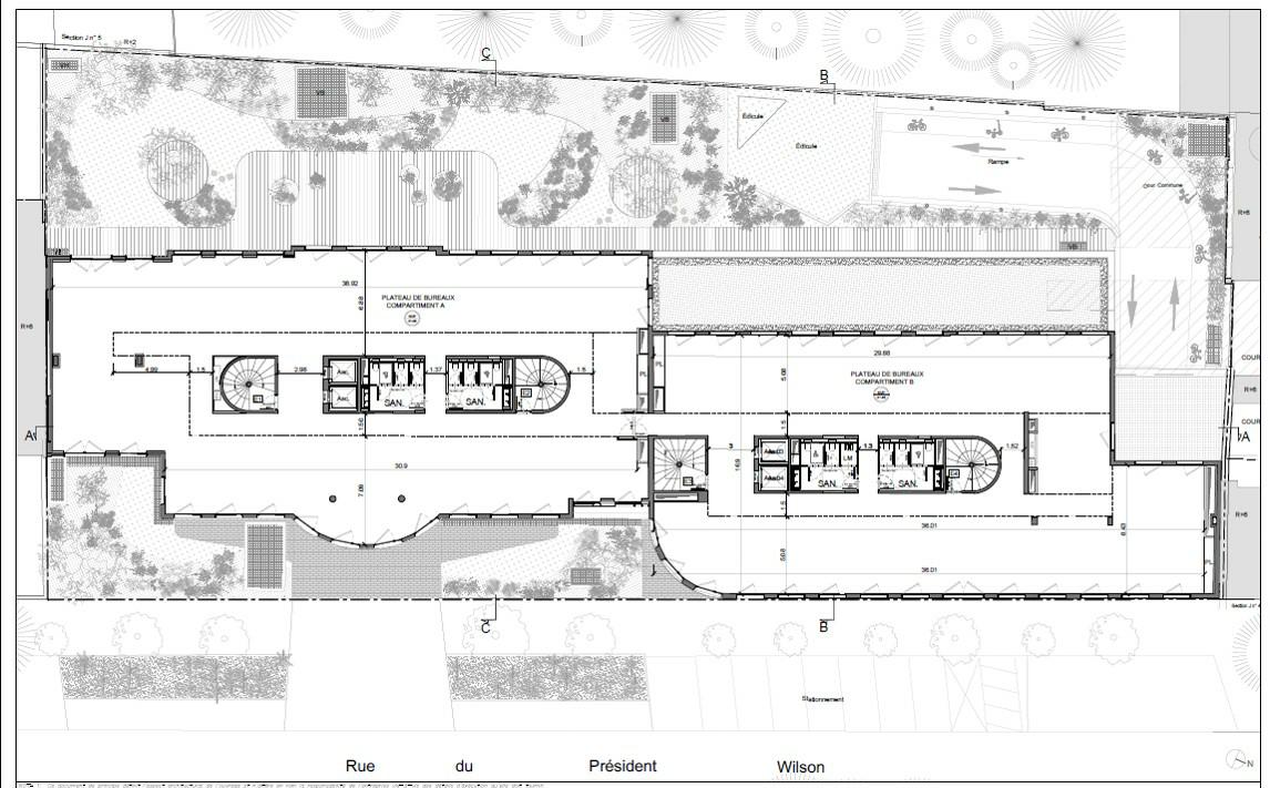 Bureau Levallois-Perret 6077m² Location bureau Levallois-Perret Hauts-de-Seine OLBUR2100562 14